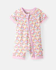 Pastel Rainbows Shorty Zippy