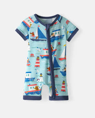 Nautical Paws Shorty Zippy