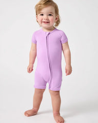 Soft Wisteria Shorty Zippy