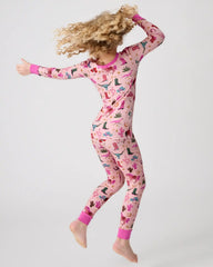 Pink Rancher Roundup Two-Piece Pajama Set