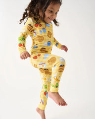 Breakfast Bunch Two-Piece Pajama Set