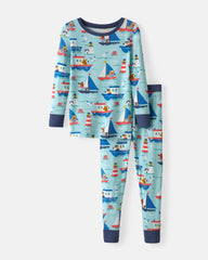 Nautical Paws Two-Piece Pajama Set
