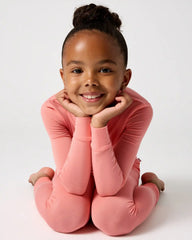 Sweet Papaya Two-Piece Pajama Set