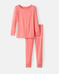 Sweet Papaya Two-Piece Pajama Set