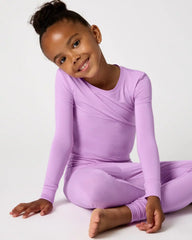Soft Wisteria Two-Piece Pajama Set