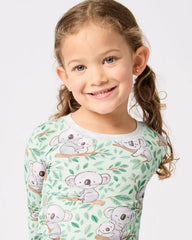 Koala Cuddles Two-Piece Pajama Set