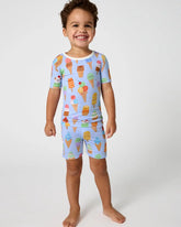Scoop Squad Two-Piece Short Sleeve & Shorts Pajama Set