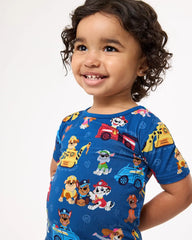 PAW Patrol Adventure Bay Heroes Two-Piece Short Sleeve & Shorts Pajama Set