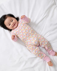 Pastel Rainbows Crescent Zippy