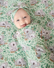 Koala Cuddles Fitted Crib Sheet