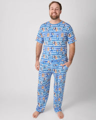 Bluey Dance All Day Men's Short Sleeve Pajama Top
