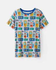 Game On Men's Short Sleeve Pajama Top