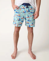 Nautical Paws Men's Pajama Shorts