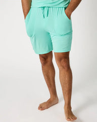 Ocean Mist Men's Pajama Shorts