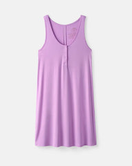 Soft Wisteria Women's Sleeveless Nightgown