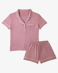 Rosewood Women's Short Sleeve & Shorts Pajama Set