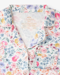 Tiny Blooms Women's Short Sleeve & Shorts Pajama Set