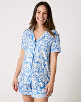 Azure Garden Women's Pajama Set