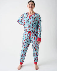 Spidey & His Amazing Friends Tiny Webs Women's Long Sleeve Pajama Top