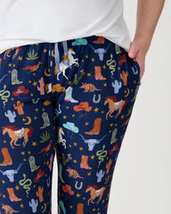 Blue Rancher Roundup Women's Pajama Pants