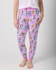Bluey Dance All Day Pink Women's Pajama Pants