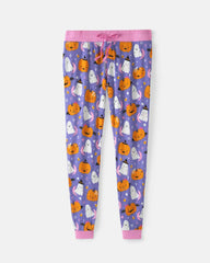 Moonlit Magic Purple Women's Pajama Pants