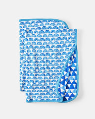 Blue Rainbows Large Cloud Blanket®