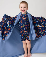 Blue Rancher Roundup Large Cloud Blanket®