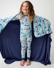 Nautical Paws Large Cloud Blanket®