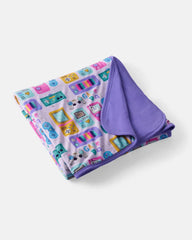 Purple Game On Large Cloud Blanket®