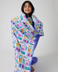 Purple Game On Large Cloud Blanket®