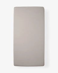 Dove Gray Fitted Mini Crib Sheet