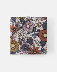 Wildwood Floral Fitted Crib Sheet