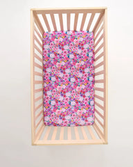 Sweet Sprigs Fitted Crib Sheet