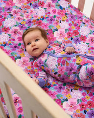 Sweet Sprigs Fitted Crib Sheet