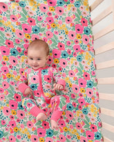 Secret Garden Fitted Crib Sheet