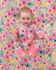 Secret Garden Fitted Crib Sheet