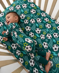 Soccer Stars Fitted Crib Sheet