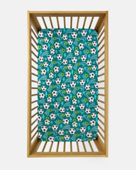 Soccer Stars Fitted Crib Sheet