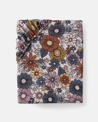 Wildwood Floral Fitted Crib Sheet