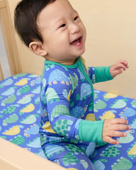Shell Parade Fitted Crib Sheet