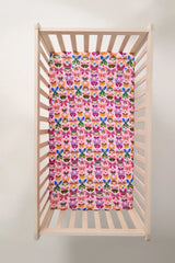 Flutter Garden Fitted Crib Sheet