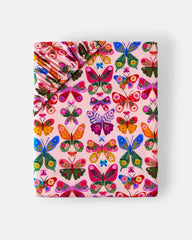 Flutter Garden Fitted Crib Sheet