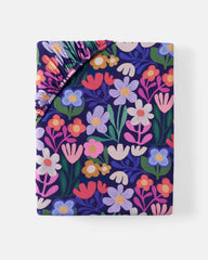 Wild Garden Fitted Crib Sheet