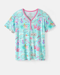 Slumber Club Women's Short Sleeve Pajama Top