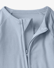 Light Fog Ribbed Zippy