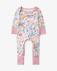 Tiny Blooms Crescent Zippy