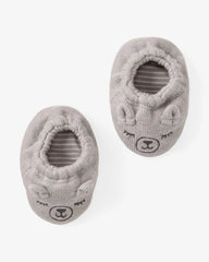 Dove Gray Bear Booties