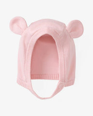 Prima Pink Bear Bonnet