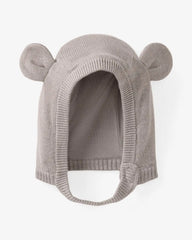 Dove Gray Bear Bonnet